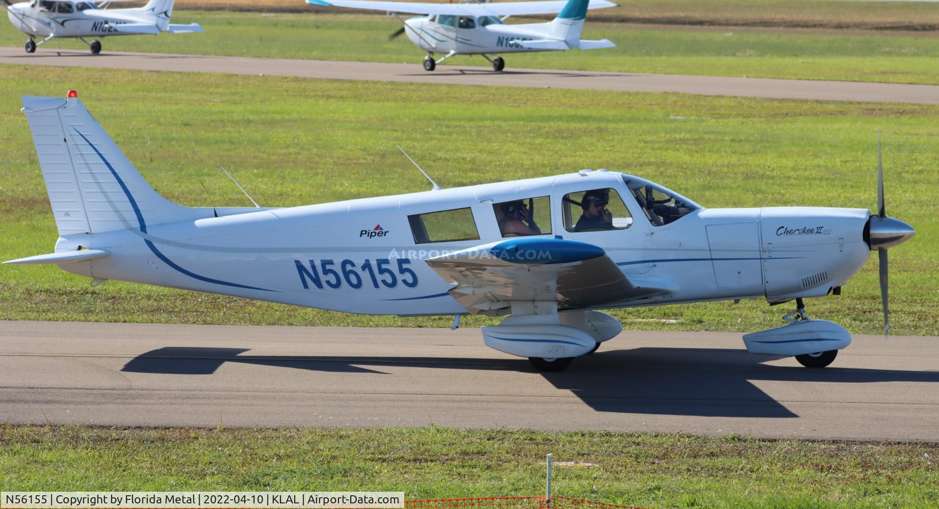 N56155, 1973 Piper PA-32-260 Cherokee Six C/N 32-7300053, Sun N Fun 2022