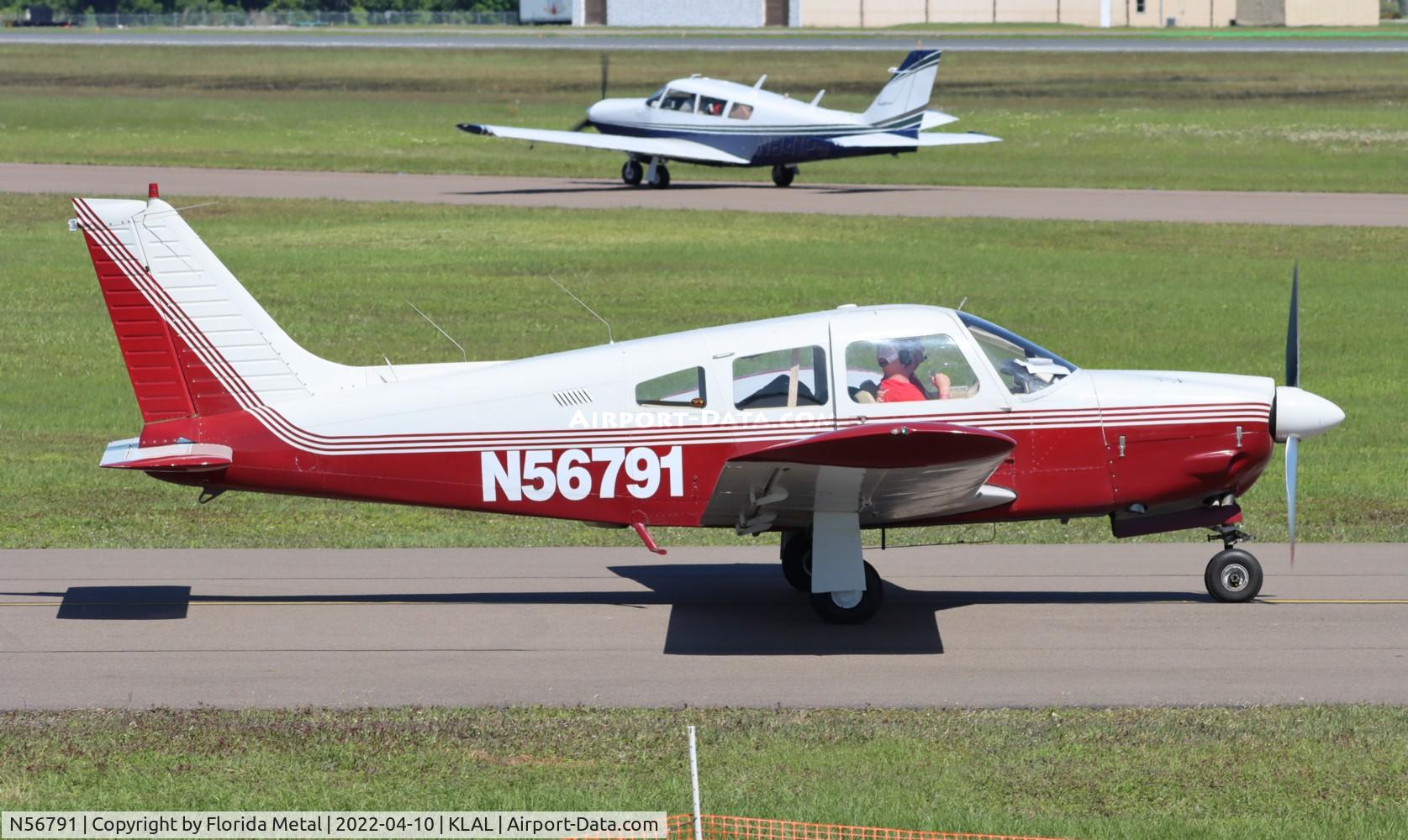 N56791, 1973 Piper PA-28R-200 C/N 28R-7435043, Sun N fun 2022