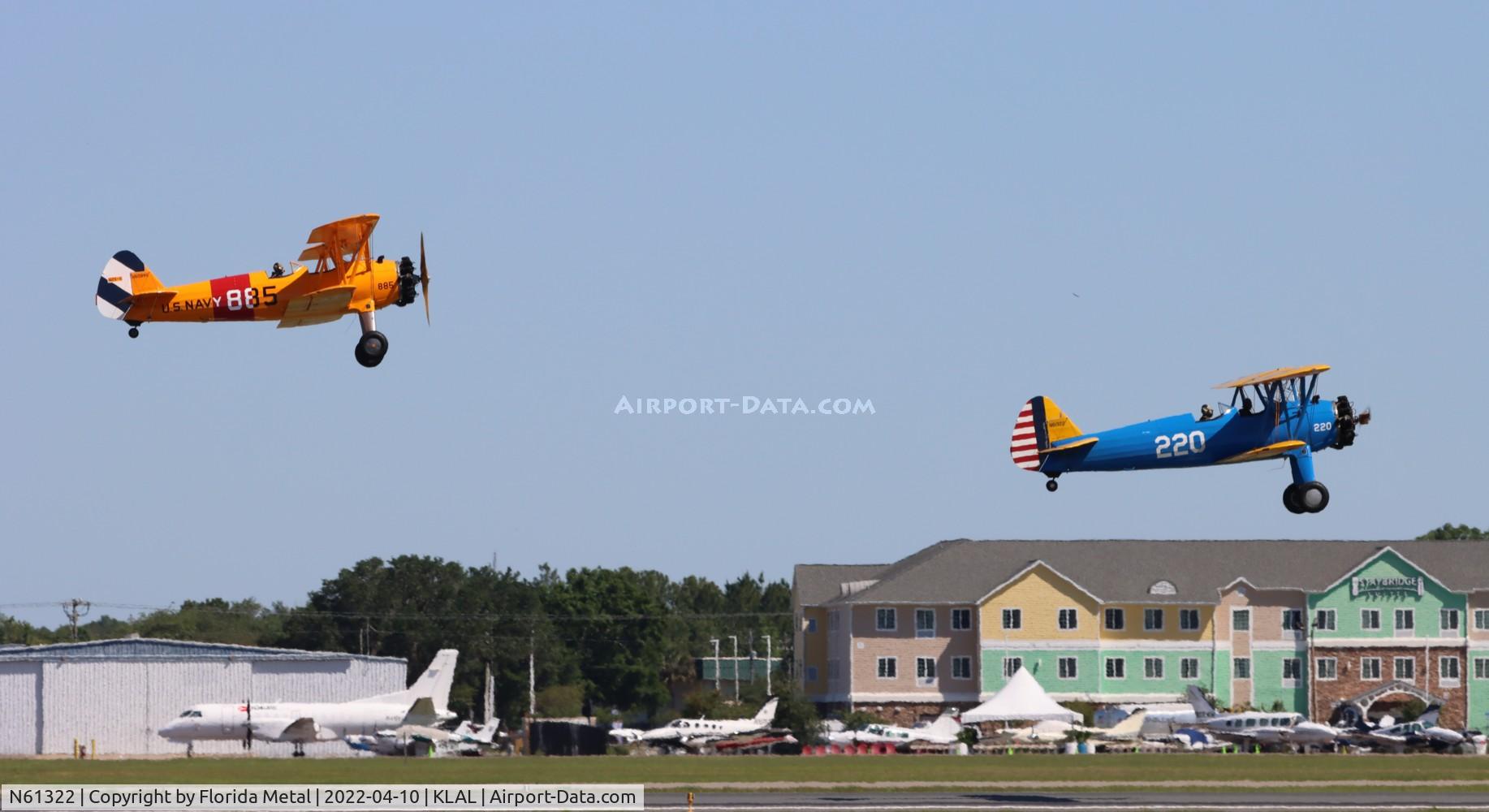 N61322, 1941 Boeing A75N1(PT17) C/N 75-1635, Sun N Fun 2022
