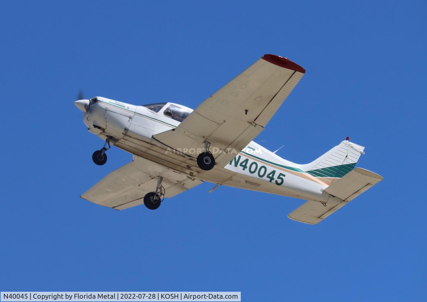 N40045, 1977 Piper PA-28-161 C/N 28-7816006, OSH 2022