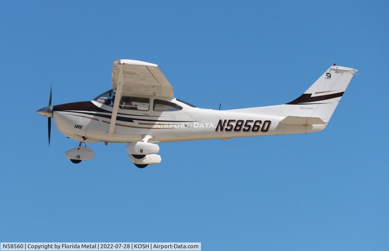 N58560, 1973 Cessna 182P Skylane C/N 18262140, OSH 2022
