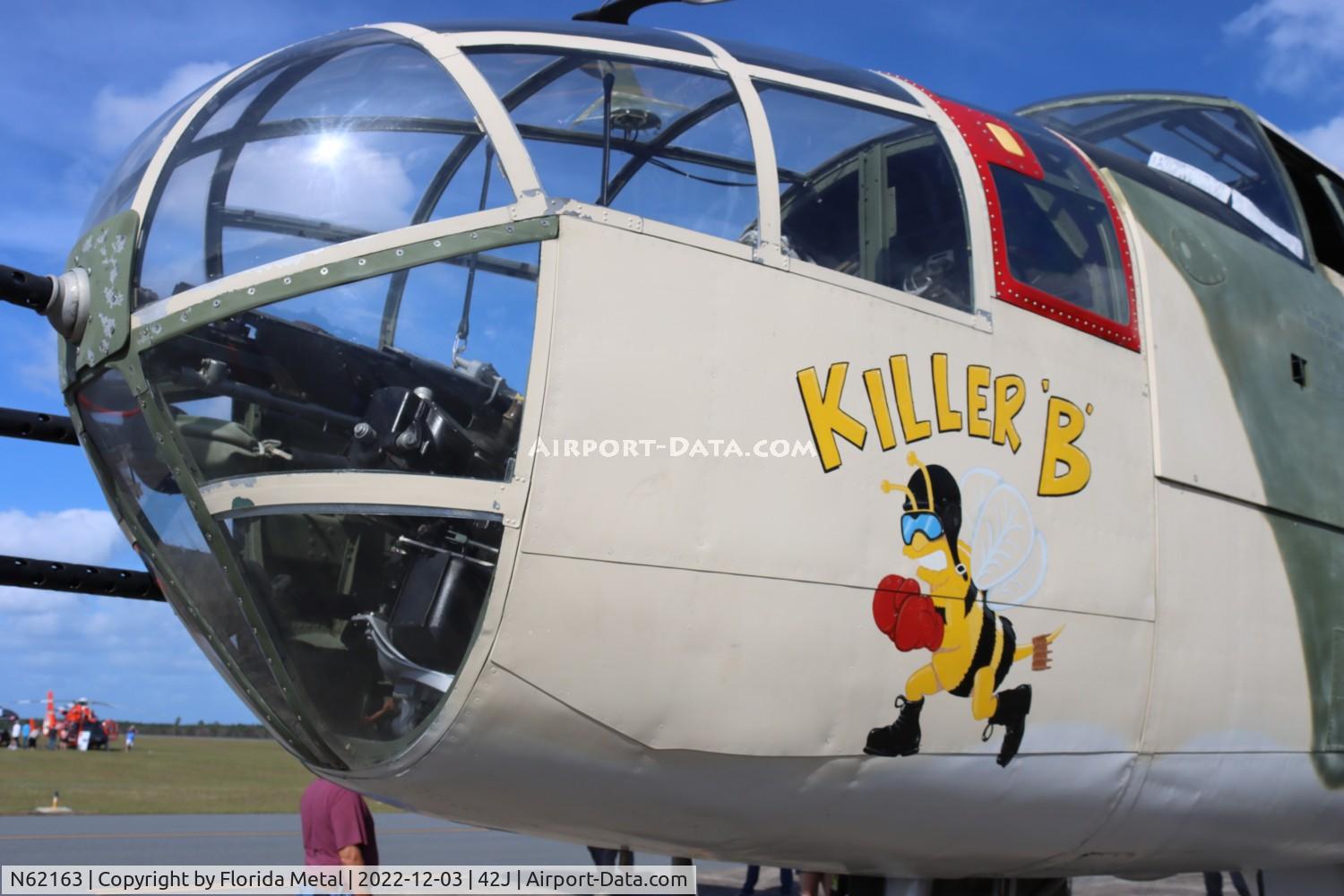 N62163, 1944 North American B-25J Mitchell Mitchell C/N 108-47451, Keystone 80th