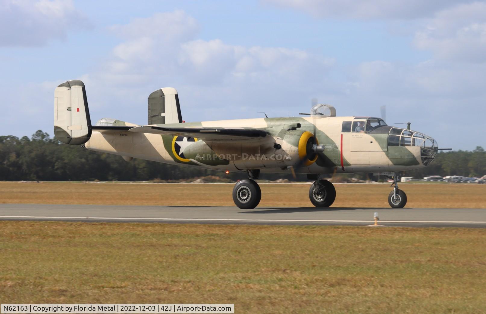 N62163, 1944 North American B-25J Mitchell Mitchell C/N 108-47451, Keystone 80th