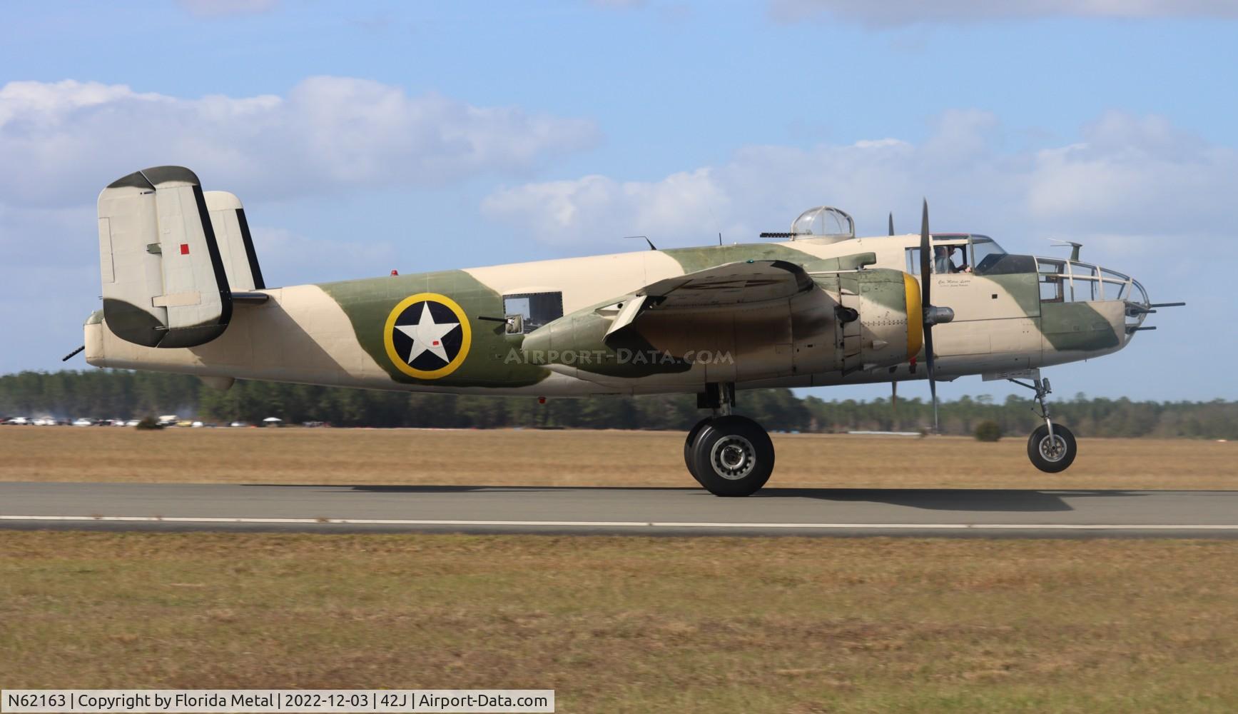 N62163, 1944 North American B-25J Mitchell Mitchell C/N 108-47451, Keystone 80th