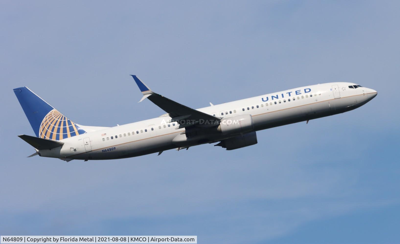 N64809, 2013 Boeing 737-924/ER C/N 42821, MCO 2021
