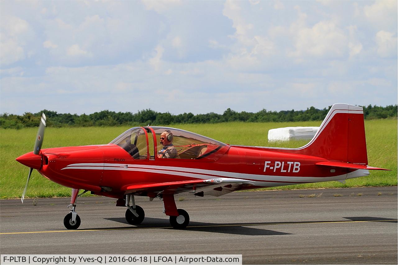 F-PLTB, Sequoia F-8L Falco C/N 1234, Sequoia F-8L Falco, Taxiing, Avord Air Base 702 (LFOA) Open day 2016