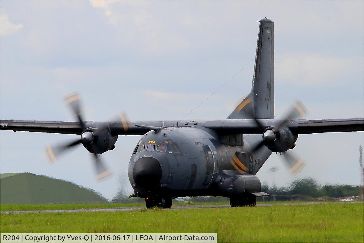 R204, Transall C-160R C/N 204, Transall C-160R, Taxiing, Avord Air Base 702 (LFOA) Open day 2016