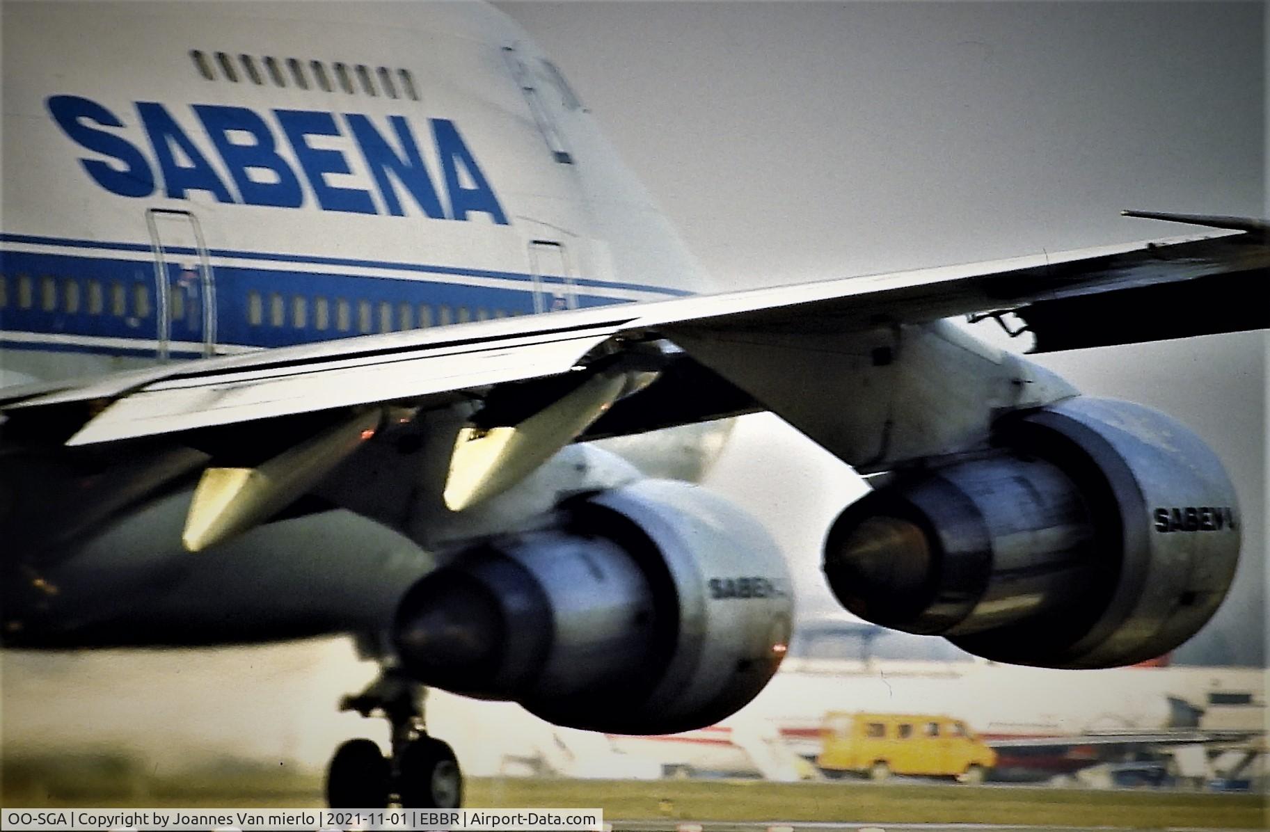 OO-SGA, 1970 Boeing 747-129 C/N 20401, Slide scan