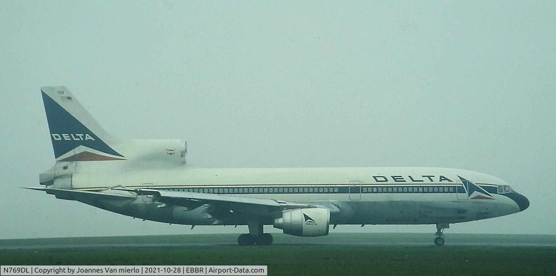 N769DL, 1981 Lockheed L-1011-385-3 Tristar 500 C/N 193H-1218, Slide scan