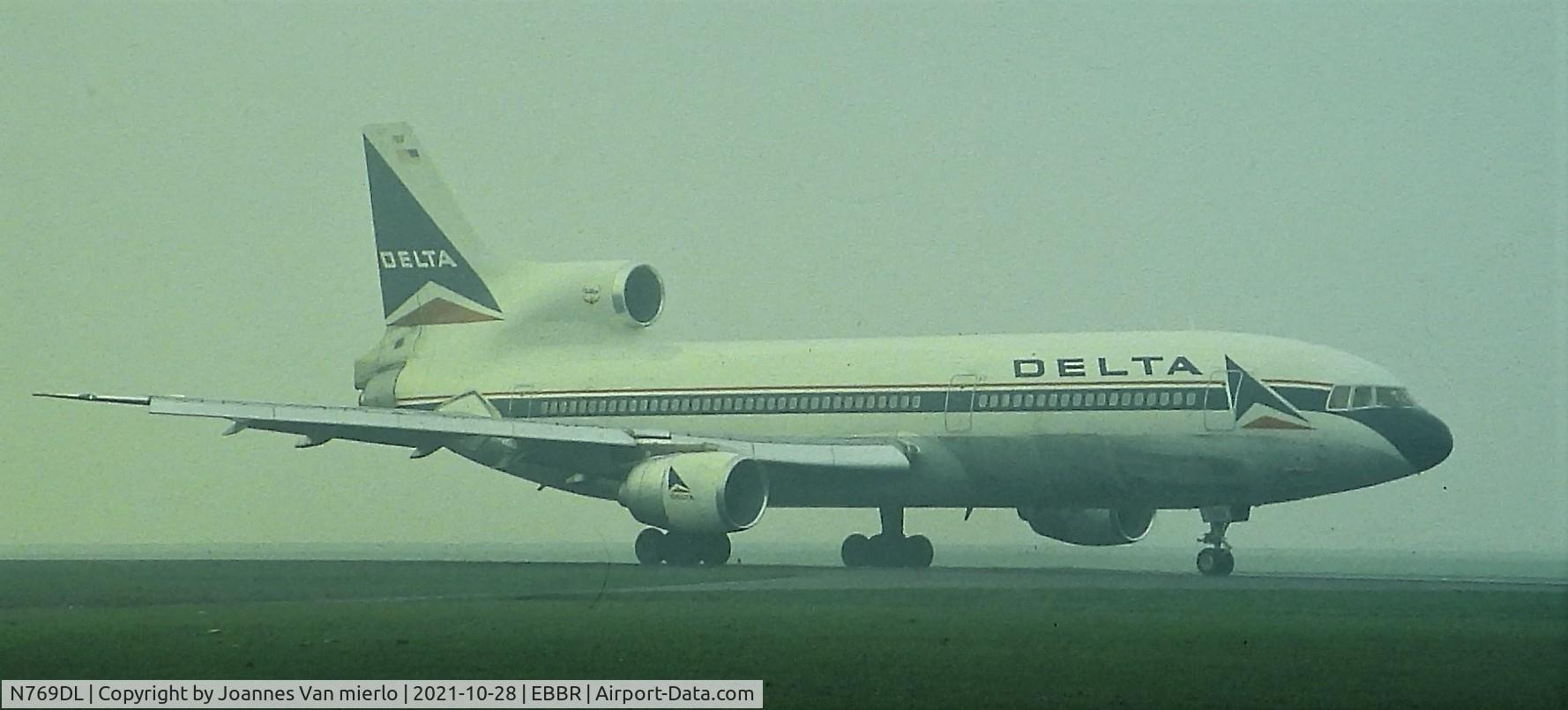 N769DL, 1981 Lockheed L-1011-385-3 Tristar 500 C/N 193H-1218, Slide scan