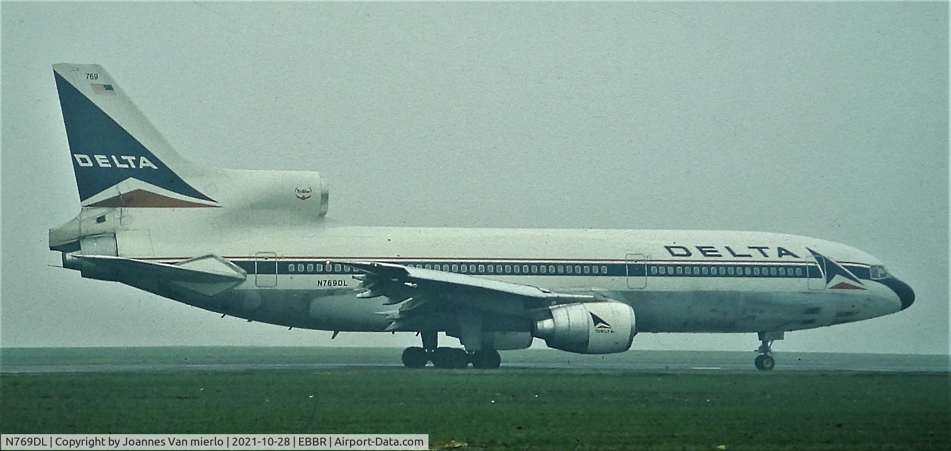 N769DL, 1981 Lockheed L-1011-385-3 Tristar 500 C/N 193H-1218, Slide scan