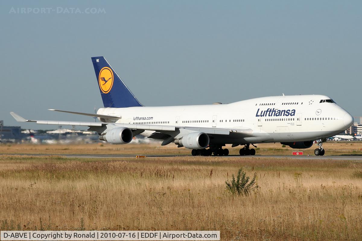 D-ABVE, 1990 Boeing 747-430 C/N 24741, at fra