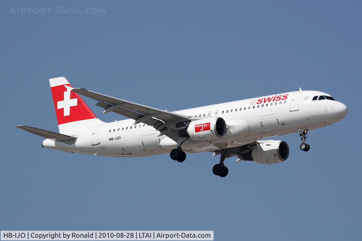 HB-IJO, 1997 Airbus A320-214 C/N 673, at ayt