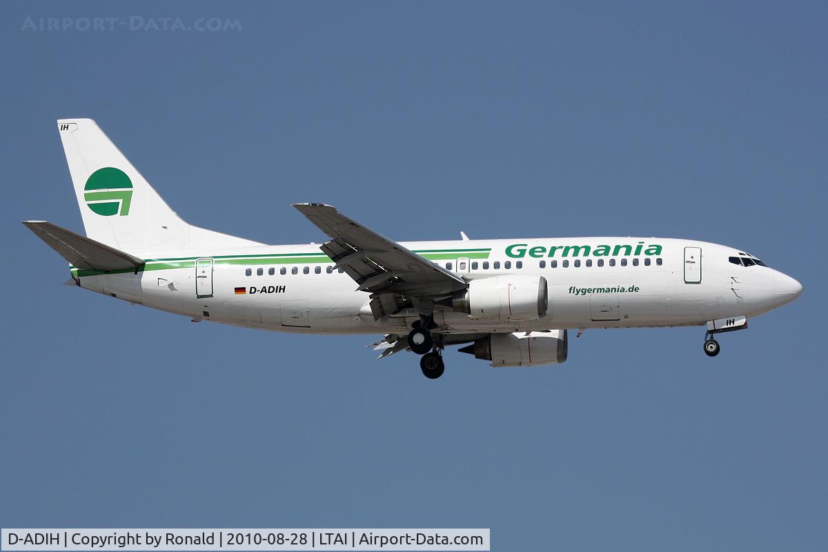 D-ADIH, 1988 Boeing 737-3Y0 C/N 23921, at ayt