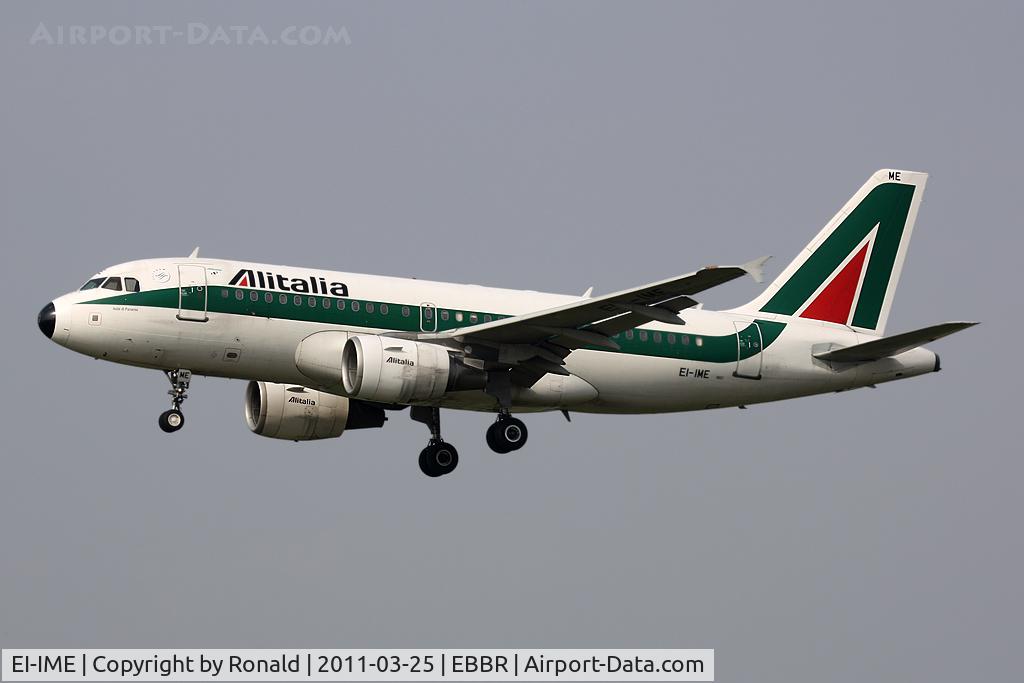 EI-IME, 2002 Airbus A319-112 C/N 1740, at bru