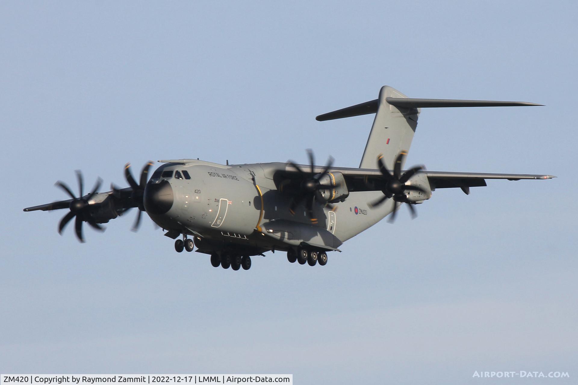 ZM420, Airbus 400M-180 Atlas C.1 C/N 056, Airbus A400M Atlas C.1 ZM420 Royal Air Force