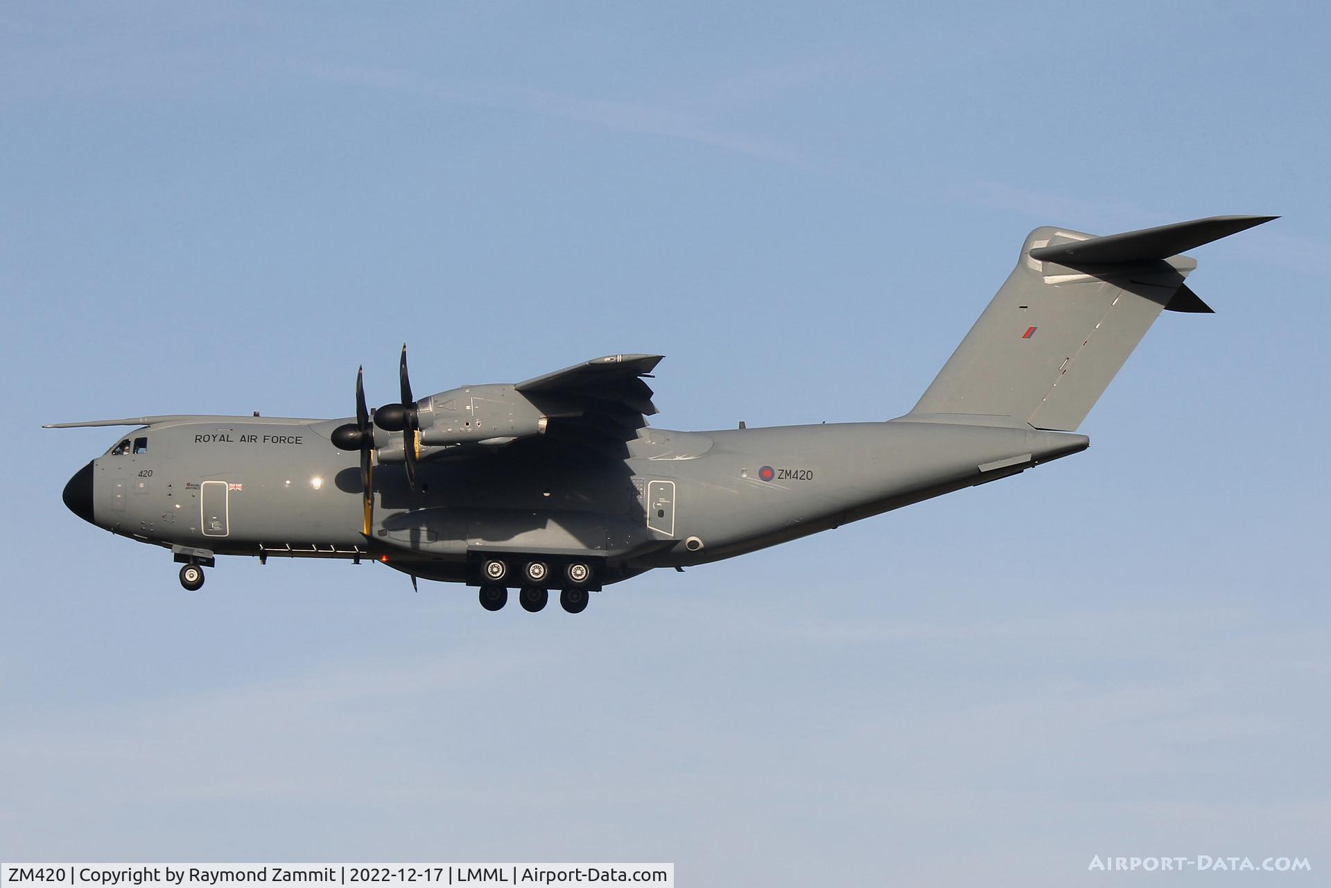 ZM420, Airbus 400M-180 Atlas C.1 C/N 056, Airbus A400M Atlas C.1 ZM420 Royal Air Force