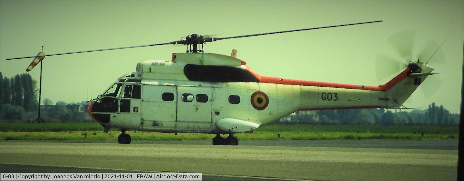 G-03, Aérospatiale SA-330L Puma C/N 1265, Slide scan