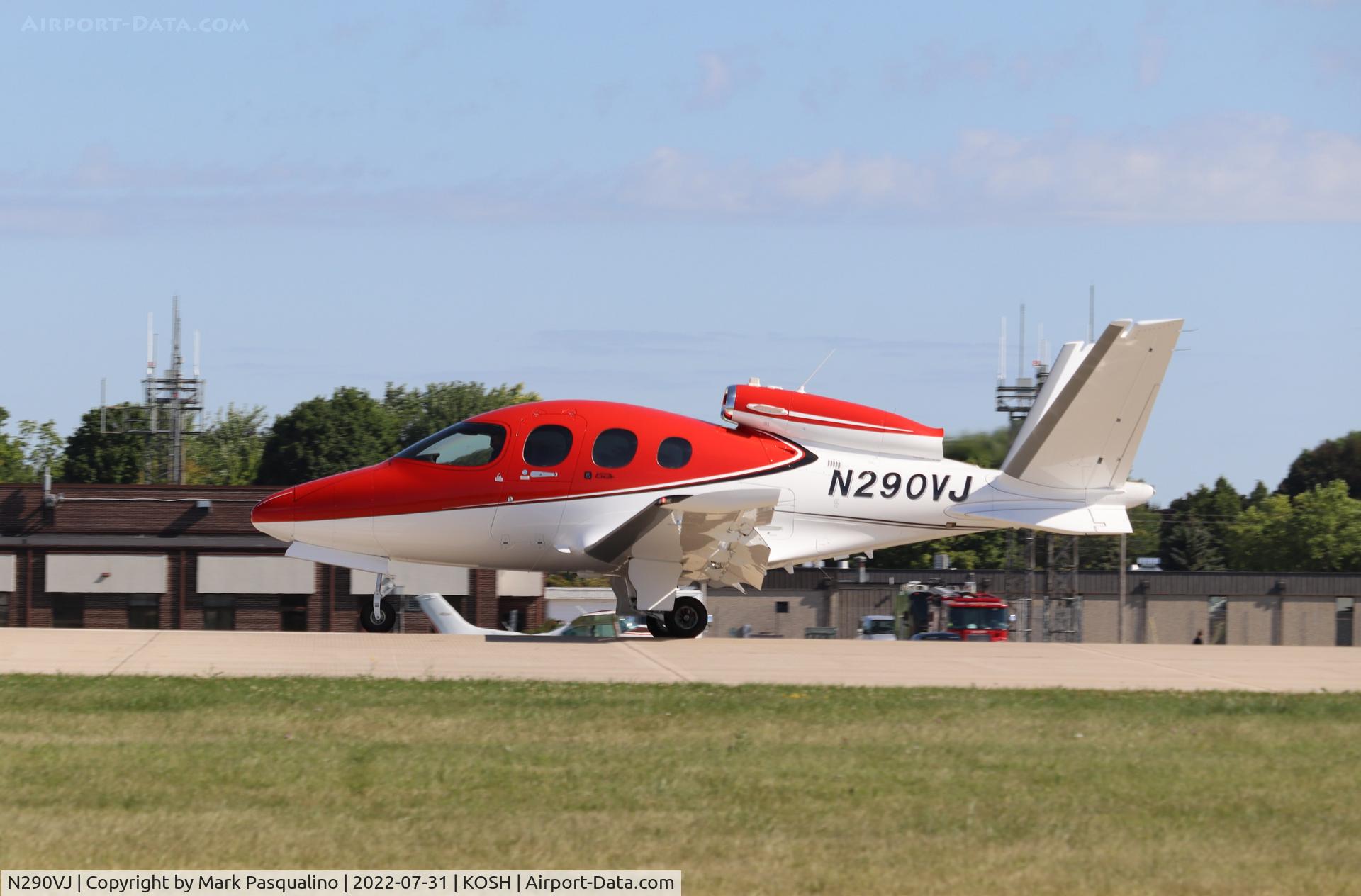 N290VJ, 2022 Cirrus SF50 Vision C/N 0359, Cirrus SF50