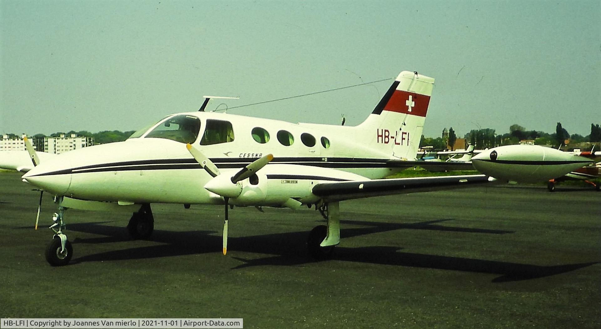 HB-LFI, 1967 Cessna 401 C/N 401-0046, Slide scan