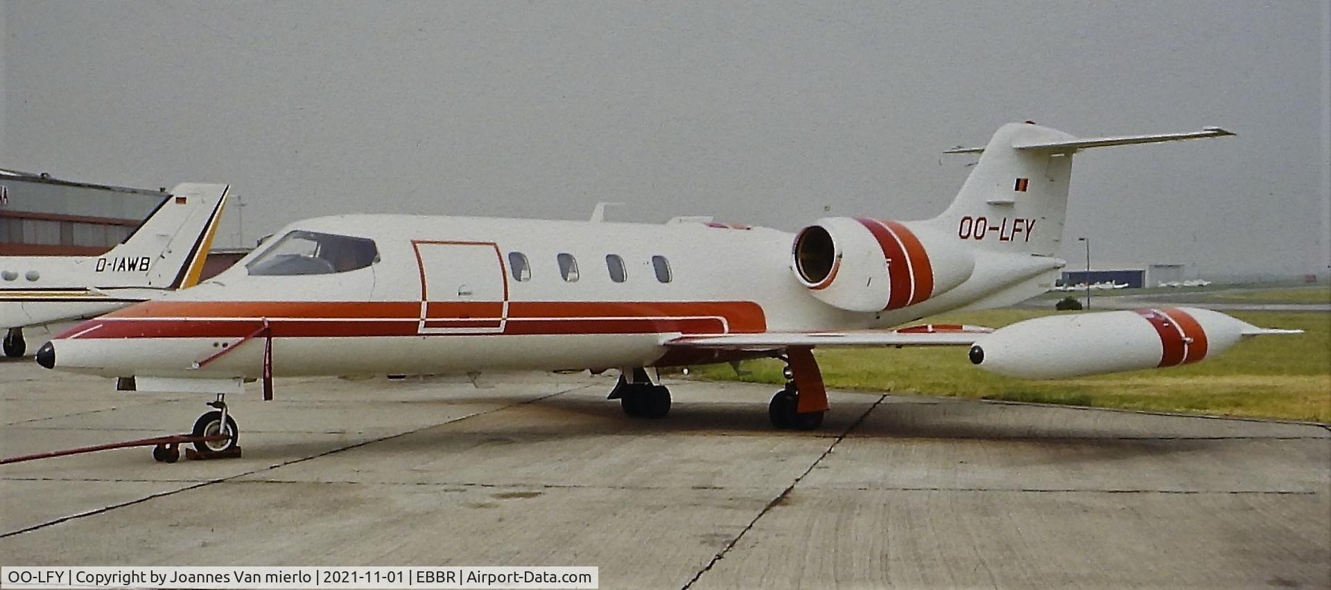 OO-LFY, 1978 Gates Learjet 35A C/N 35A-200, Slide scan
