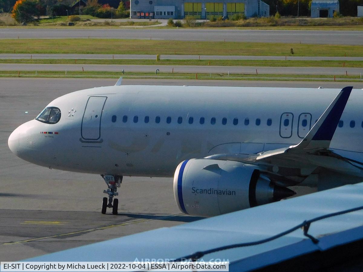 EI-SIT, 2022 Airbus A320-251N C/N 10937, At Arlanda