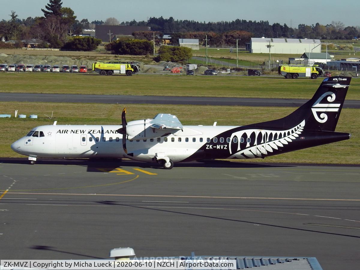 ZK-MVZ, 2019 ATR 72-212A C/N 1562, At the Garden City
