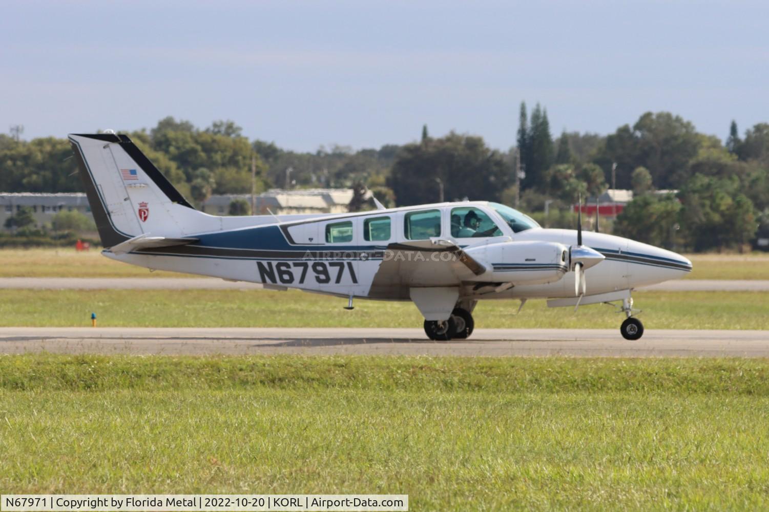 N67971, 1984 Beech 58 Baron C/N TH-1408, ORL 2022
