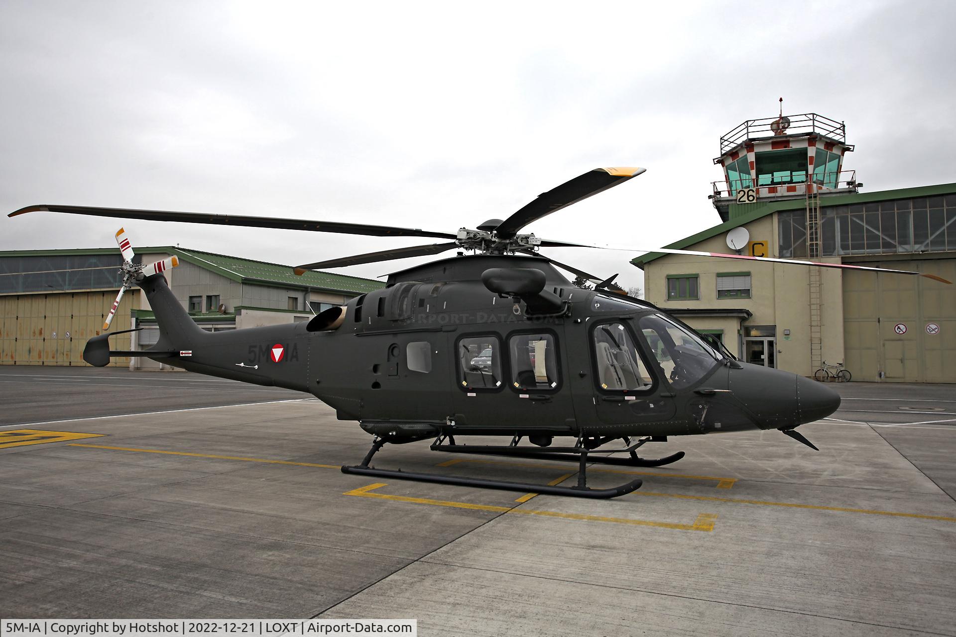 5M-IA, 2022 AgustaWestland AW169B C/N CSX82072, Parked in front of the control tower