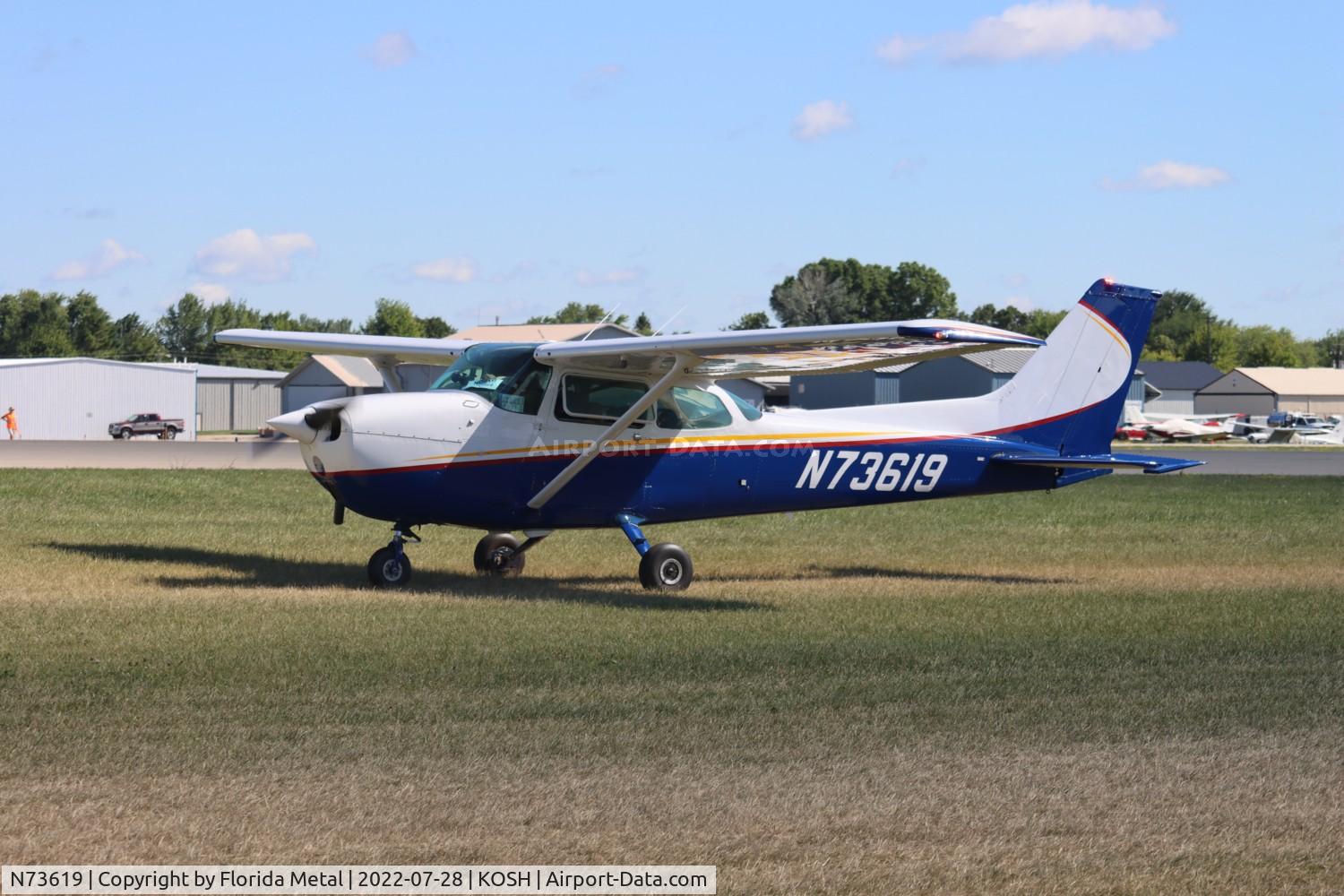 N73619, 1976 Cessna 172M C/N 17267581, OSH 2022