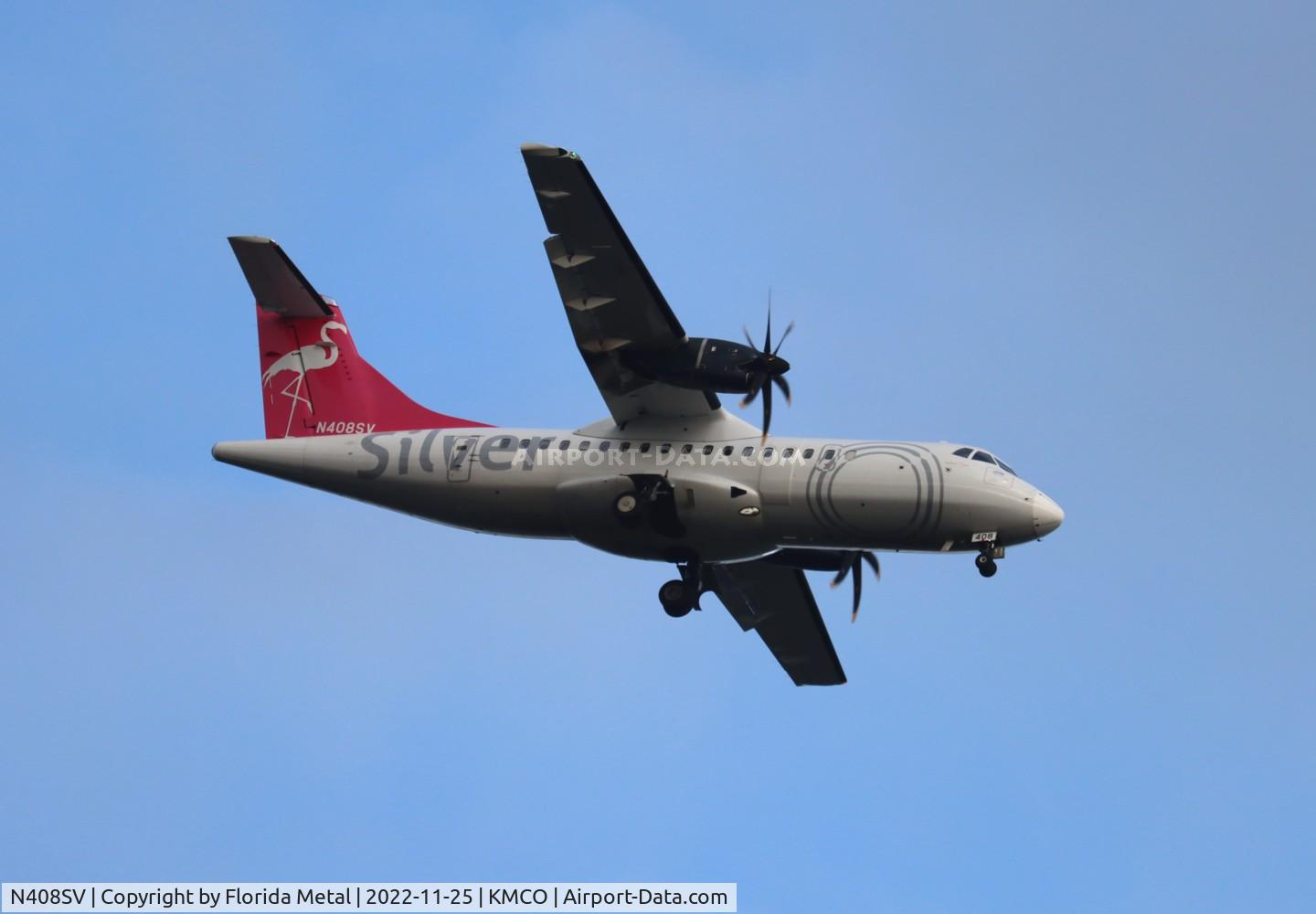 N408SV, 2021 ATR 42-600 C/N 1602, MCO 2022