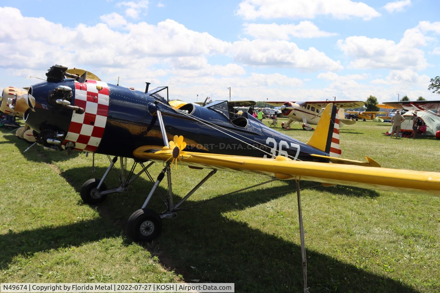 N49674, 1941 Ryan Aeronautical ST3KR C/N 1396, OSH 2022