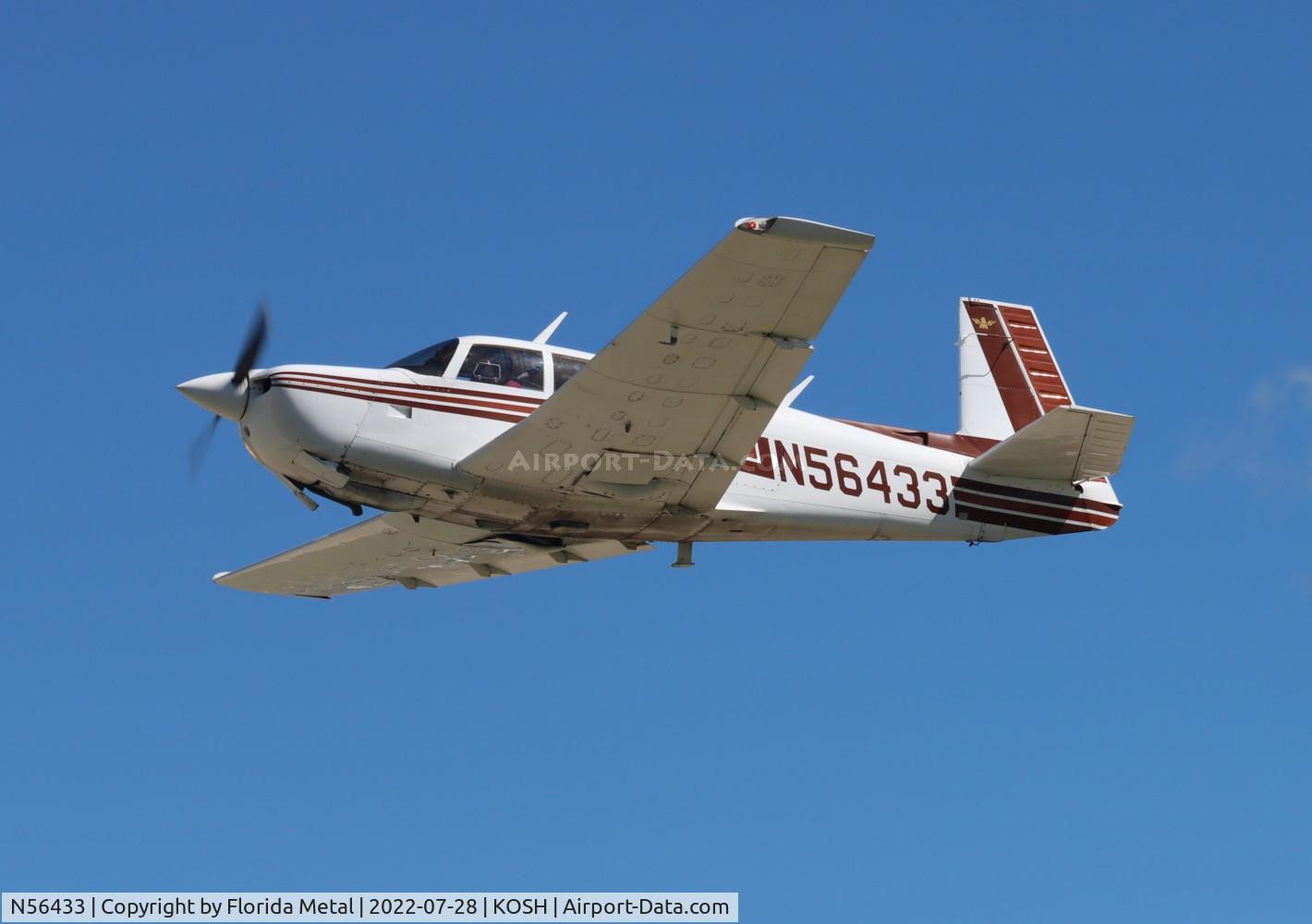 N56433, 1983 Mooney M20J 201 C/N 24-1381, OSH 2022
