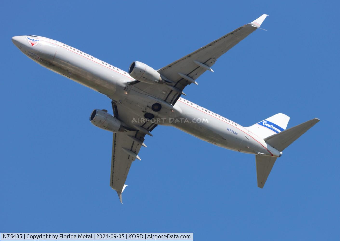 N75435, 2009 Boeing 737-924/ER C/N 33529, ORD 2021