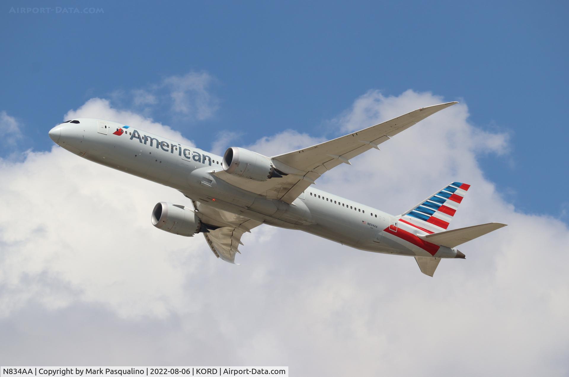 N834AA, 2018 Boeing 787-9 Dreamliner Dreamliner C/N 40653, Boeing 787-9 Dreamliner