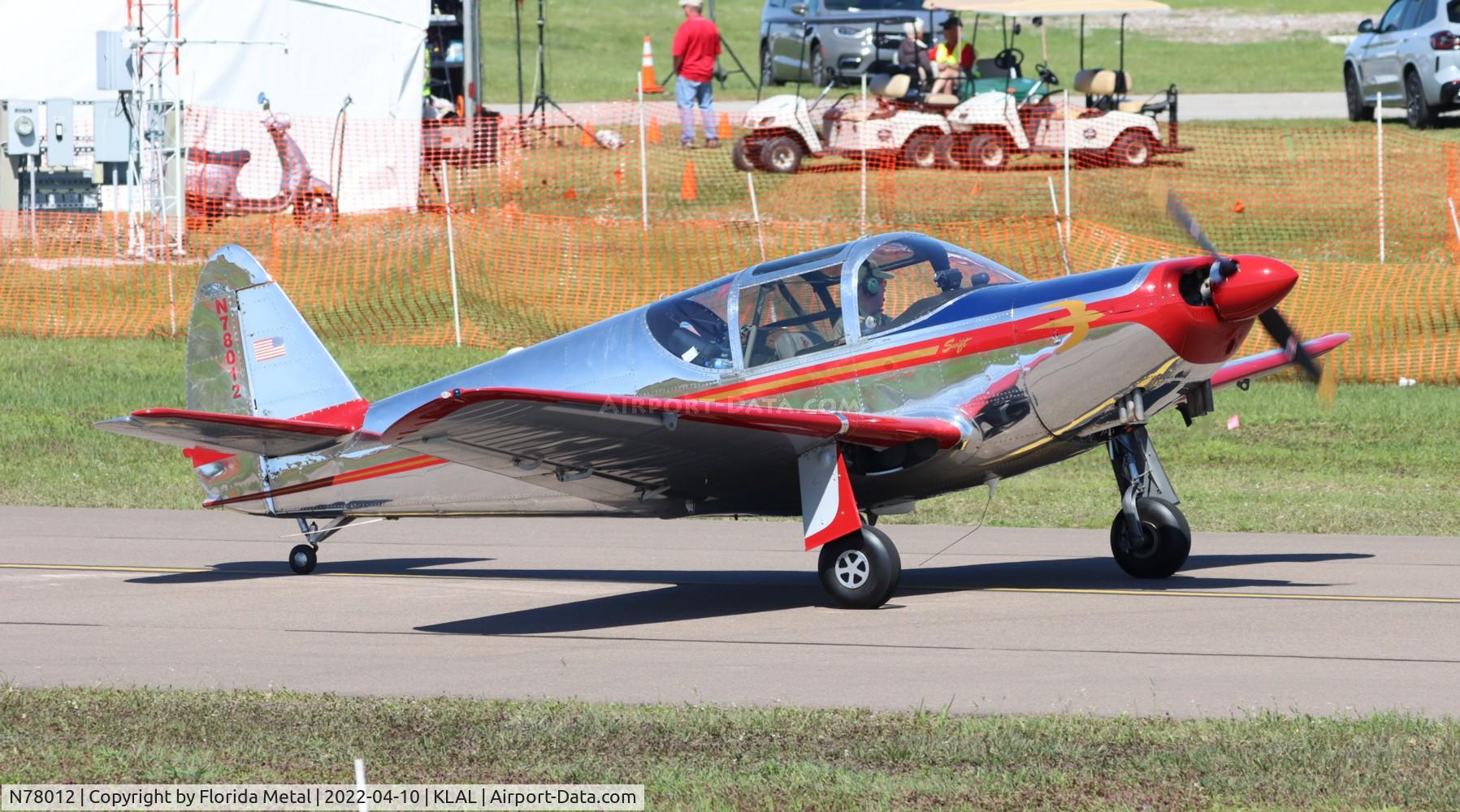 N78012, 1946 Globe GC-1B Swift C/N 2012, Sun N Fun 2022
