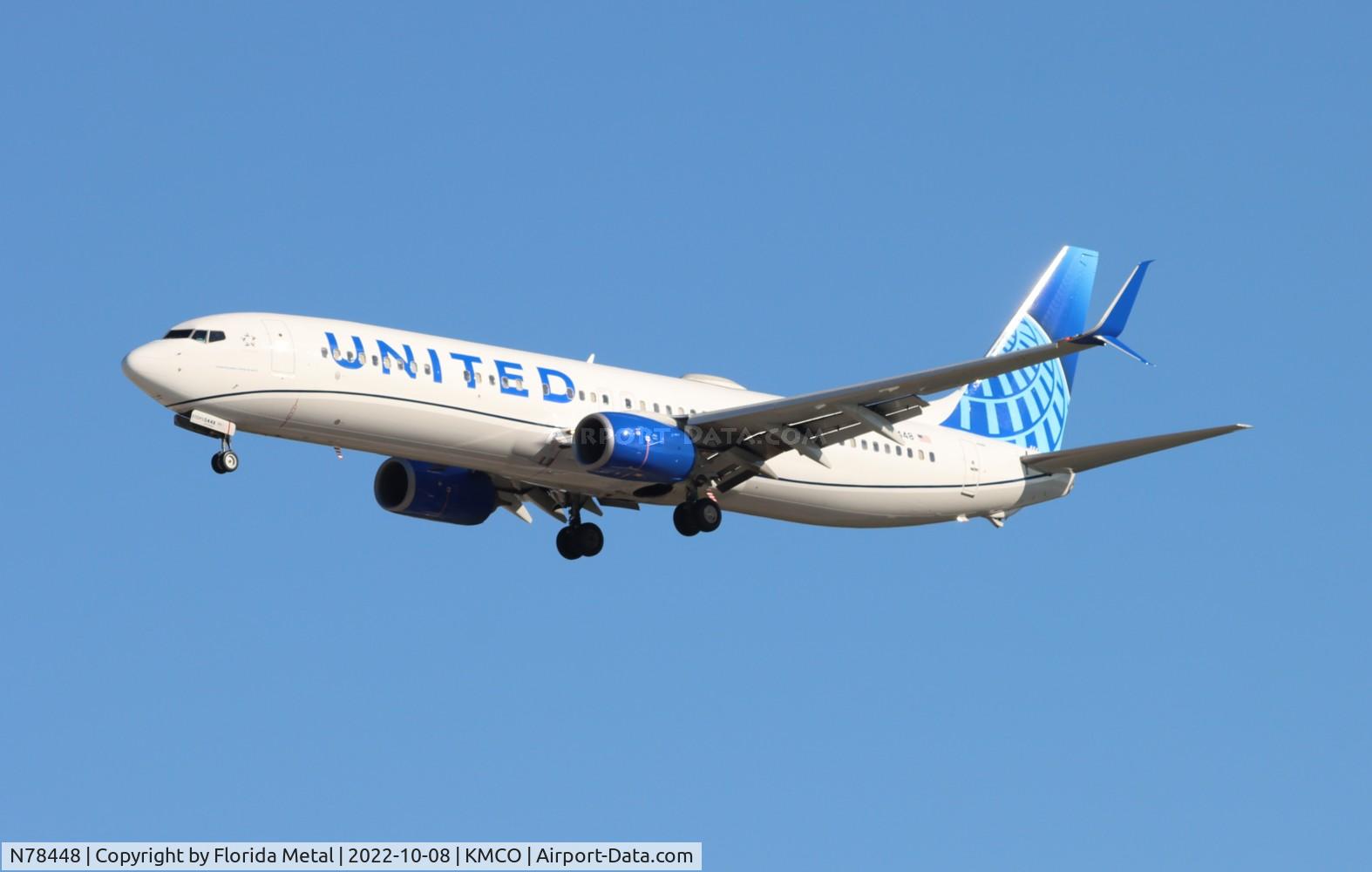 N78448, 2012 Boeing 737-924/ER C/N 40003, MCO 2022