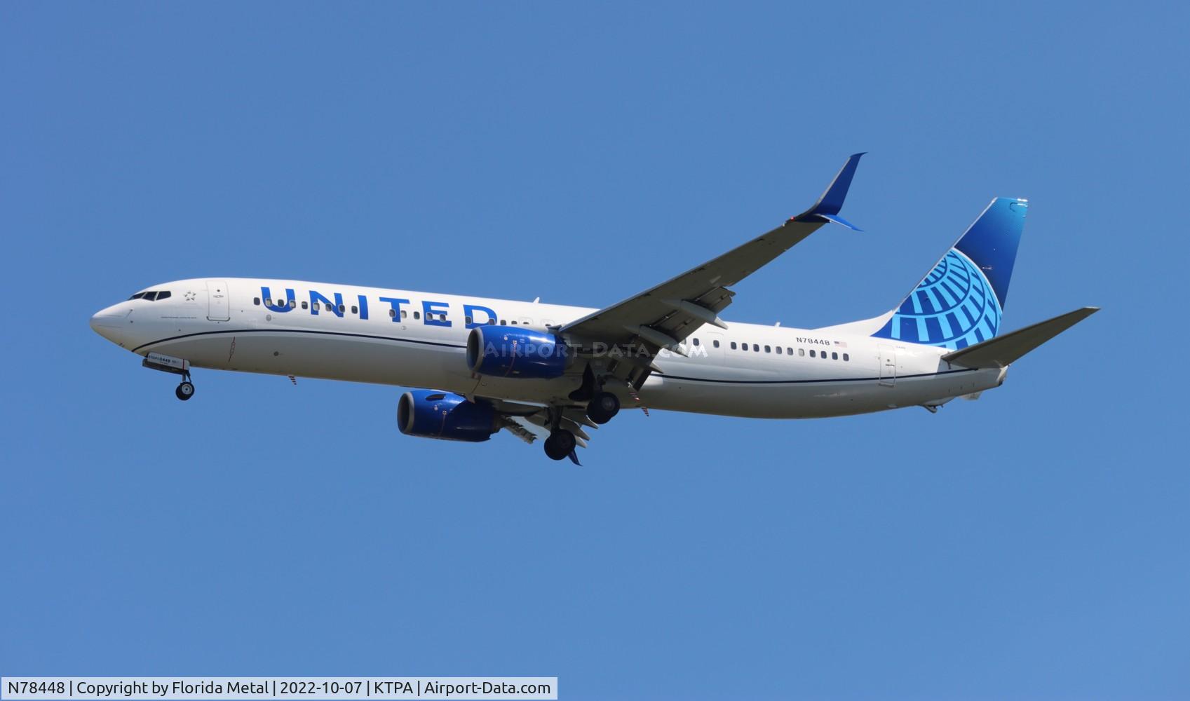 N78448, 2012 Boeing 737-924/ER C/N 40003, TPA 2022