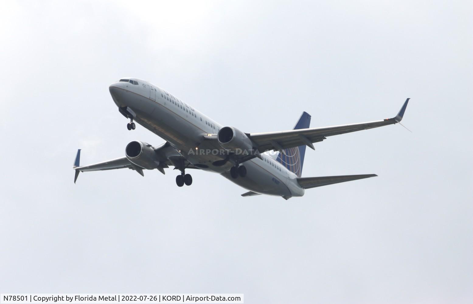 N78501, 2006 Boeing 737-824 C/N 31602, ORD 2022