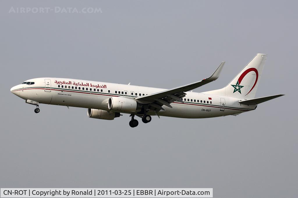 CN-ROT, 2009 Boeing 737-8B6 C/N 33068, at bru