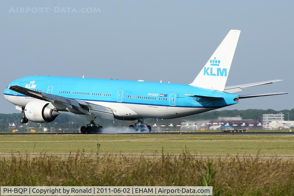 PH-BQP, 2007 Boeing 777-206/ER C/N 32721, at spl