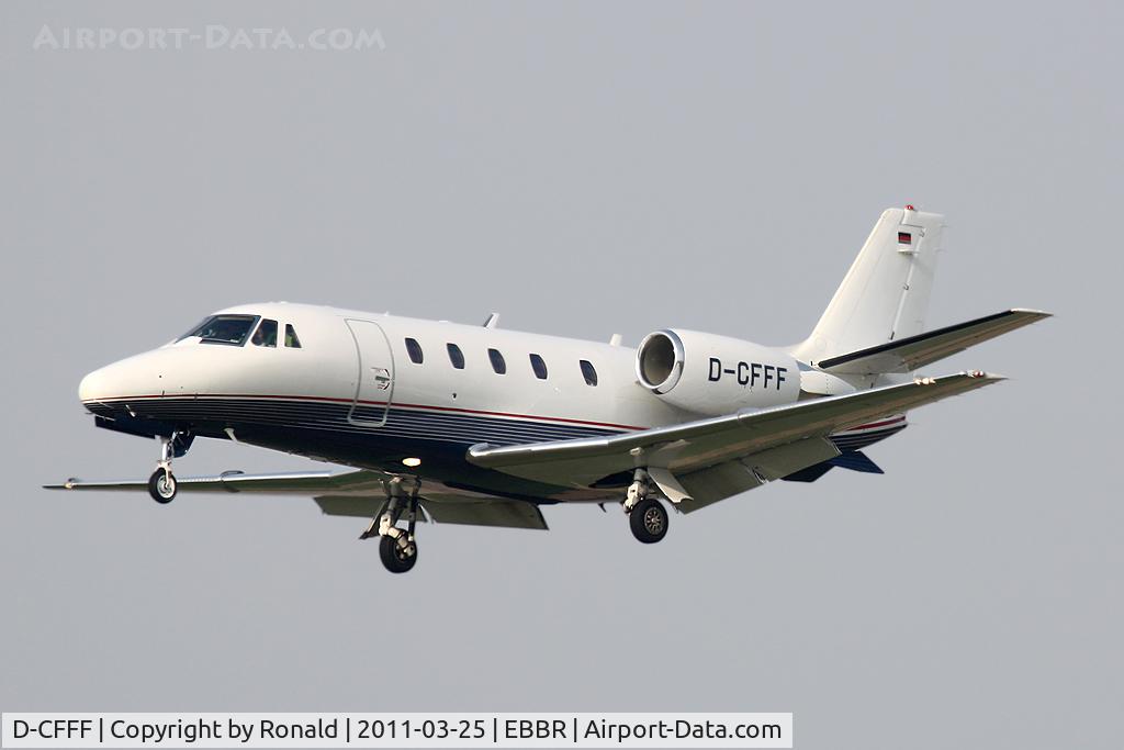 D-CFFF, 2006 Cessna 560XLS Citation Excel C/N 560-5634, at bru