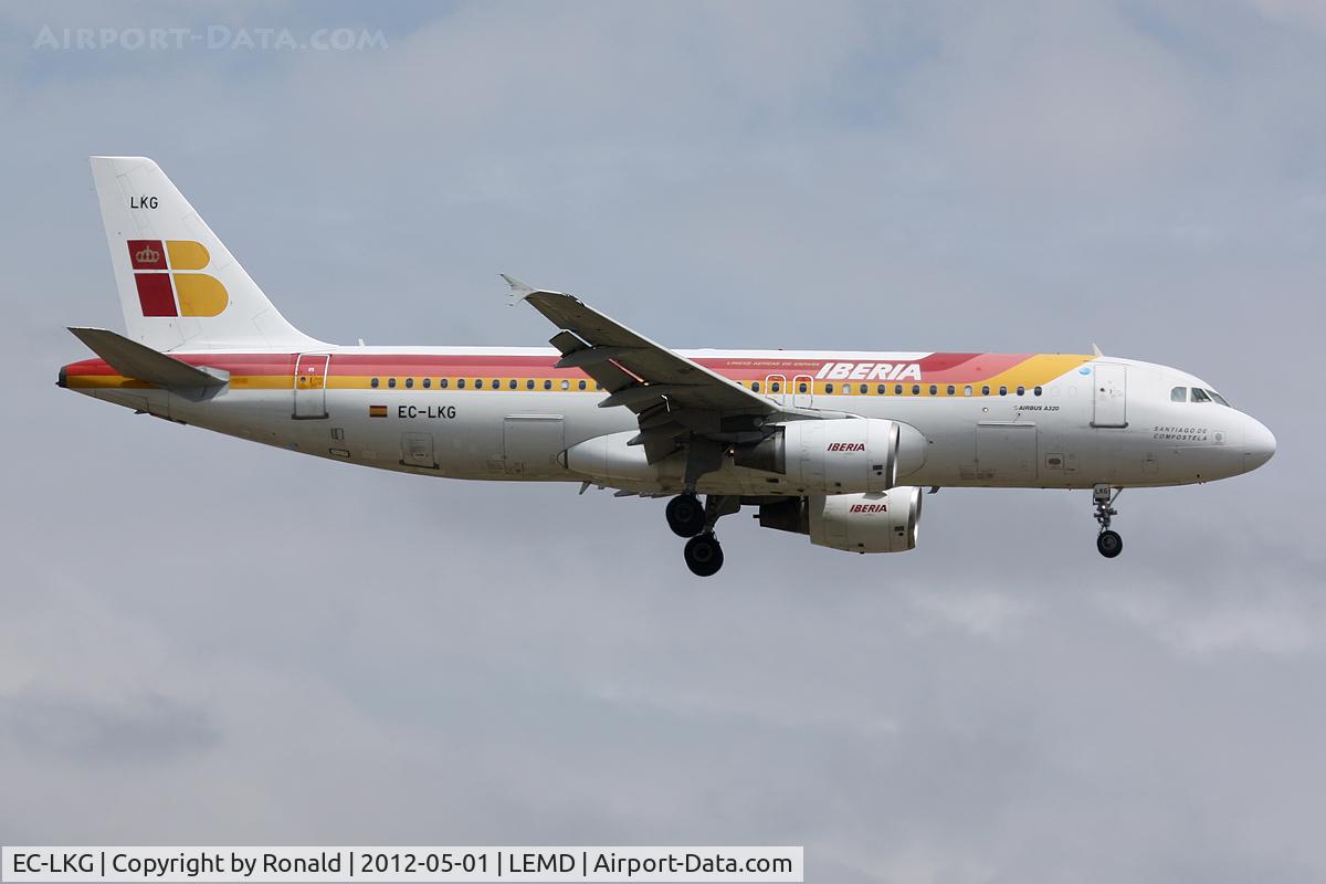 EC-LKG, 1999 Airbus A320-214 C/N 1047, at mad