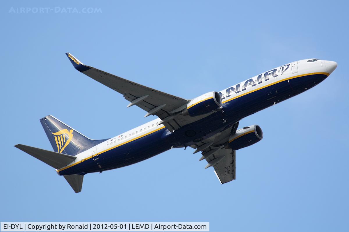 EI-DYL, 2008 Boeing 737-8AS C/N 36574, at mad