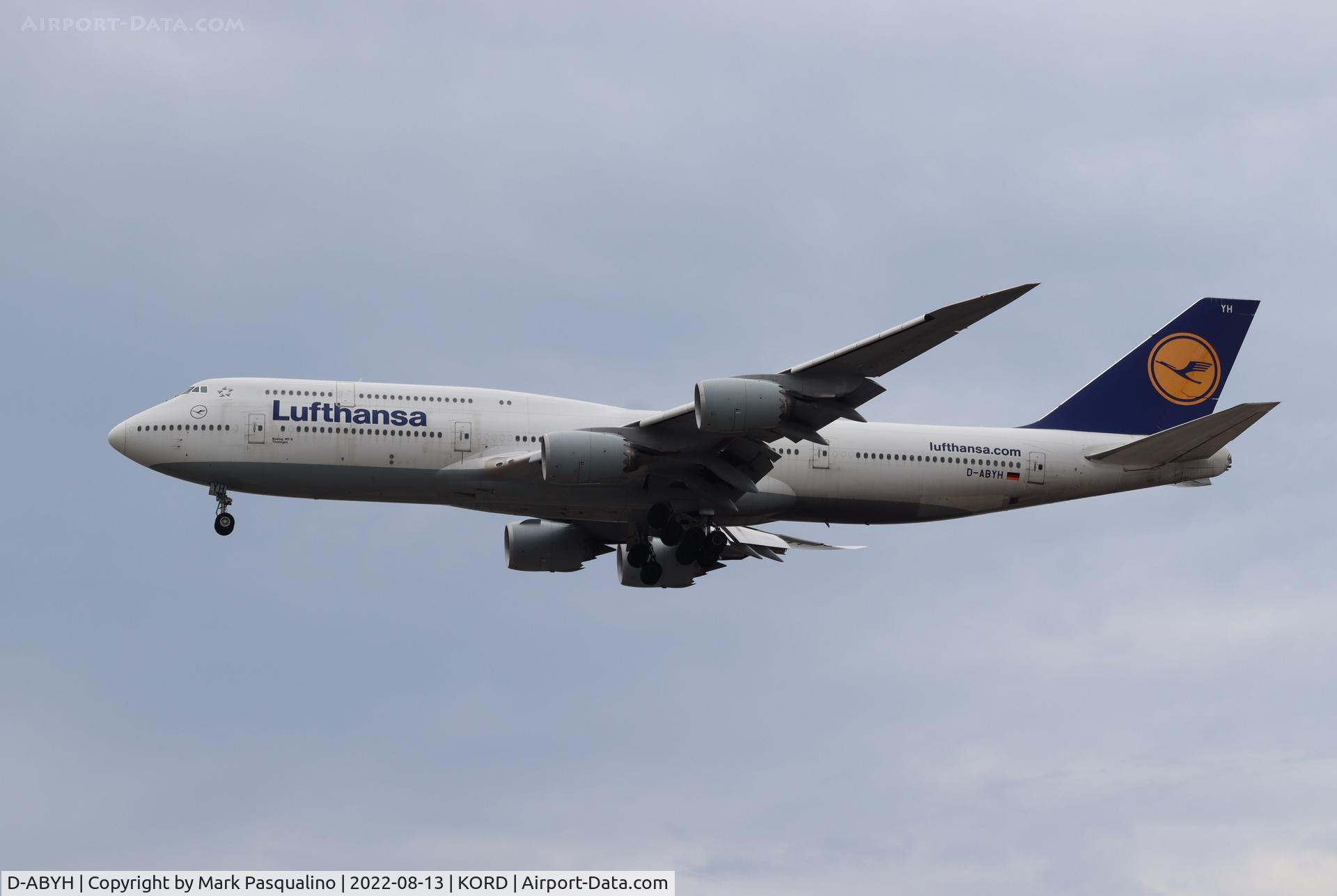 D-ABYH, 2013 Boeing 747-830 C/N 37832, Boeing 747-830