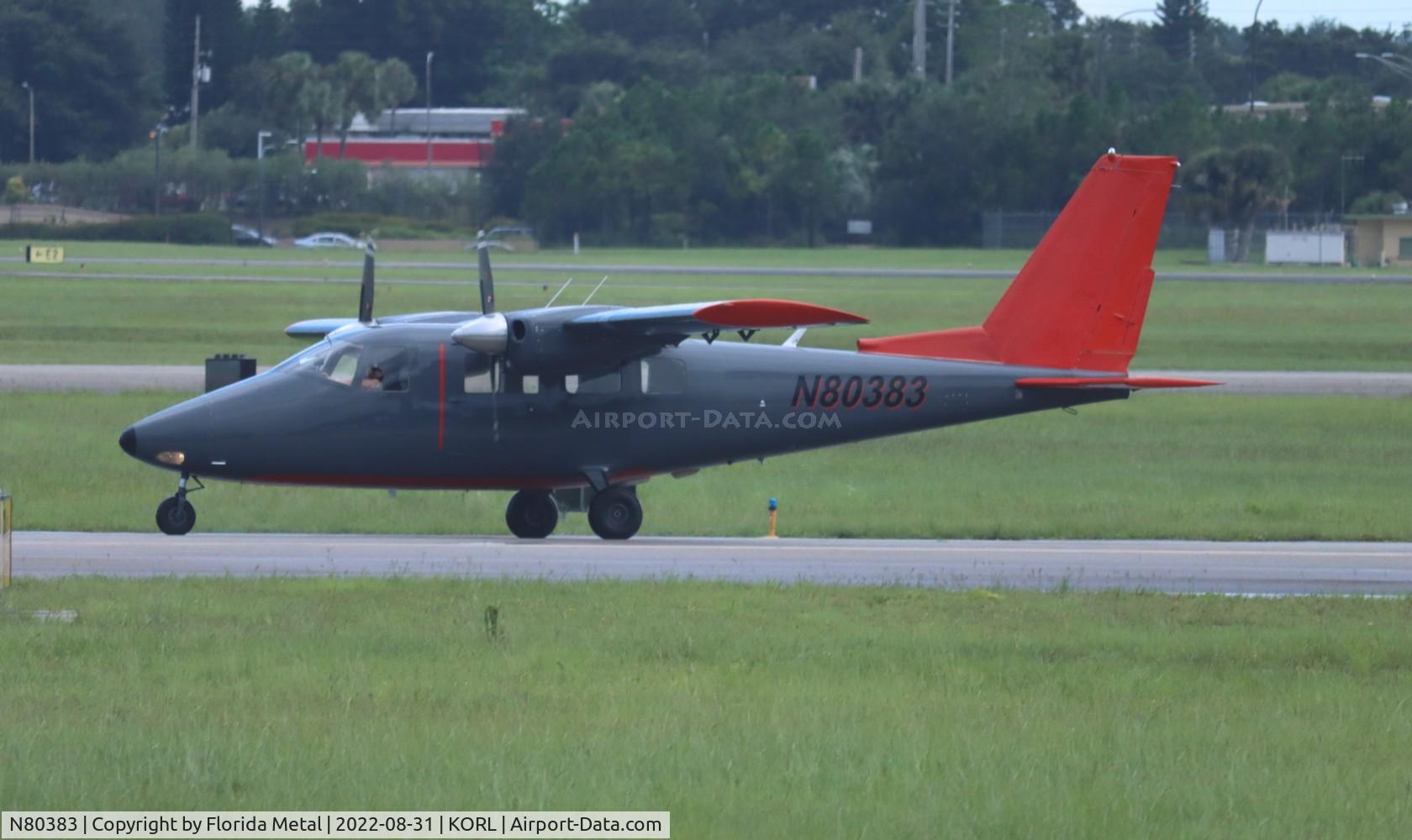 N80383, 1986 Partenavia P-68C C/N 370, ORL 2022 after repaint