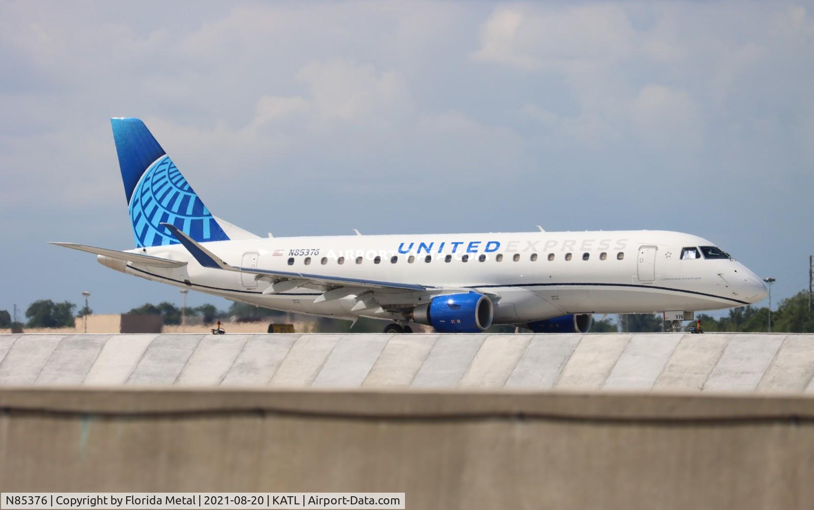 N85376, 2020 Embraer ERJ-175 C/N 17000869, ATL 2021