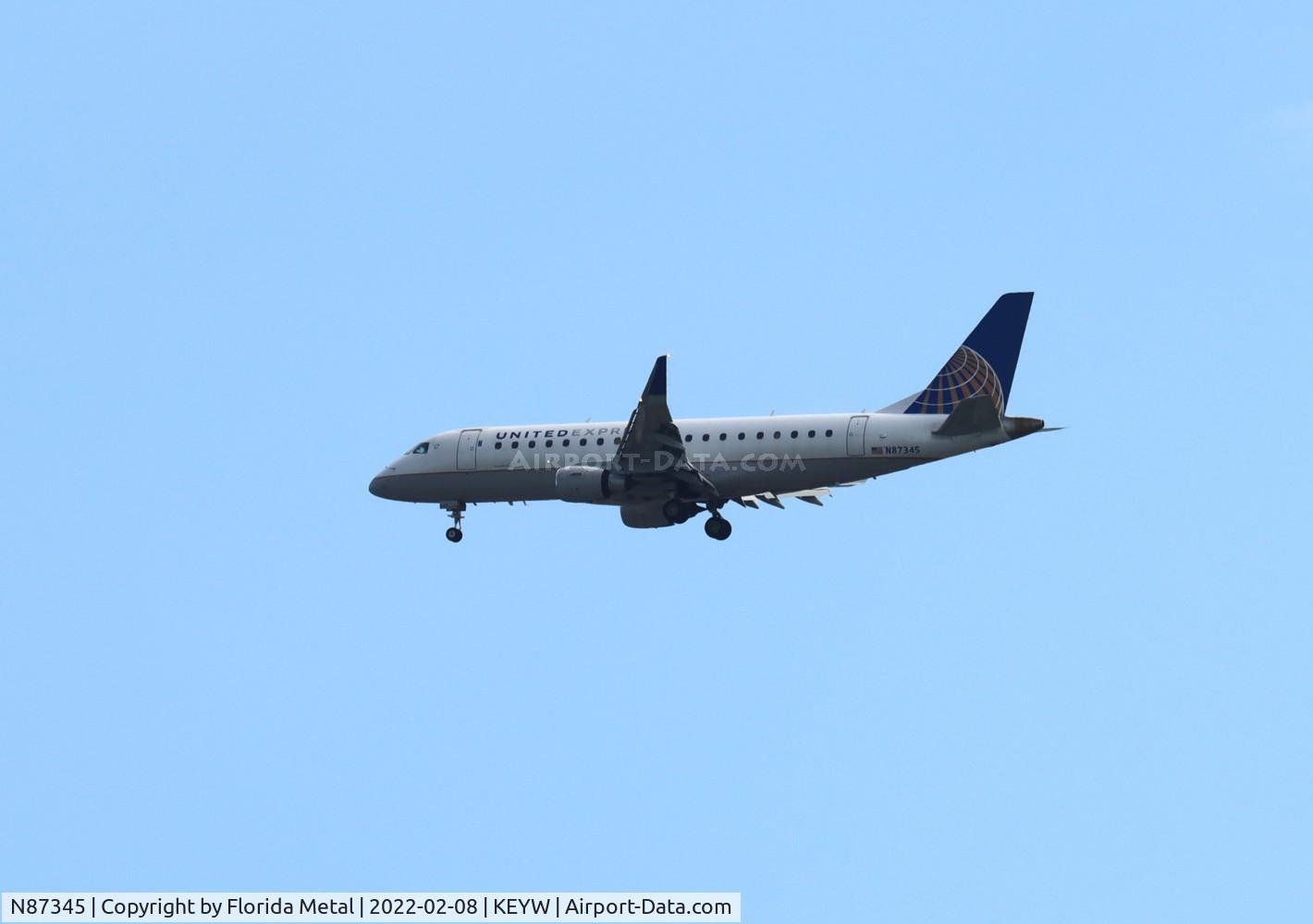 N87345, 2016 Embraer 175LR (ERJ-170-200LR) C/N 17000582, EYW 2022