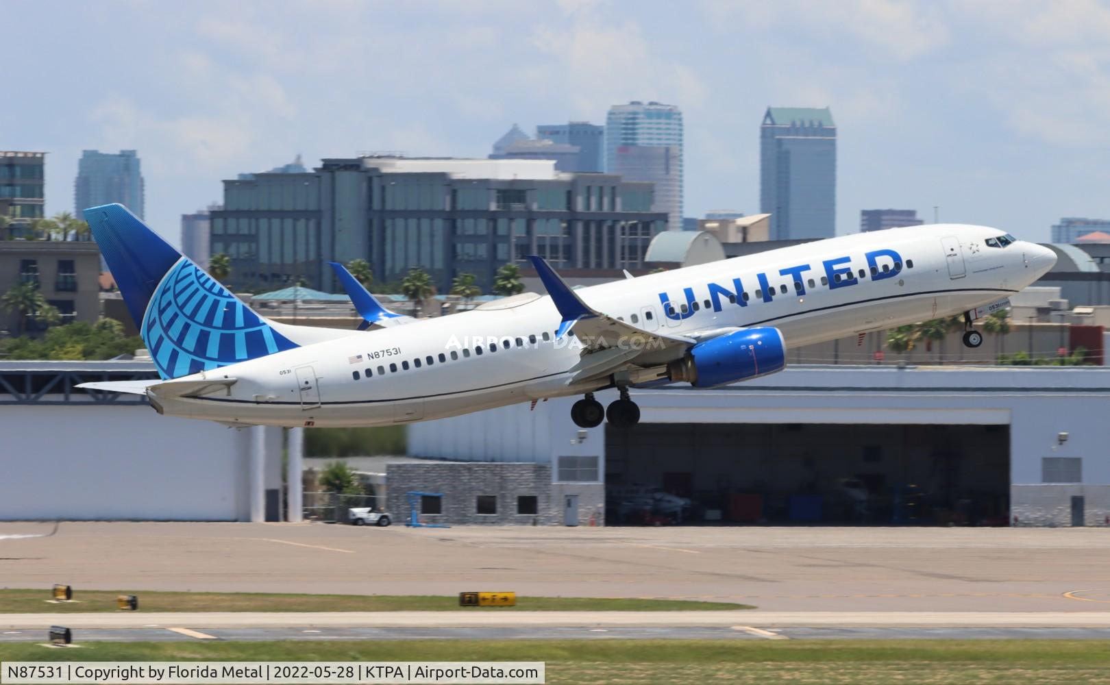 N87531, 2011 Boeing 737-824 C/N 39999, TPA 2022
