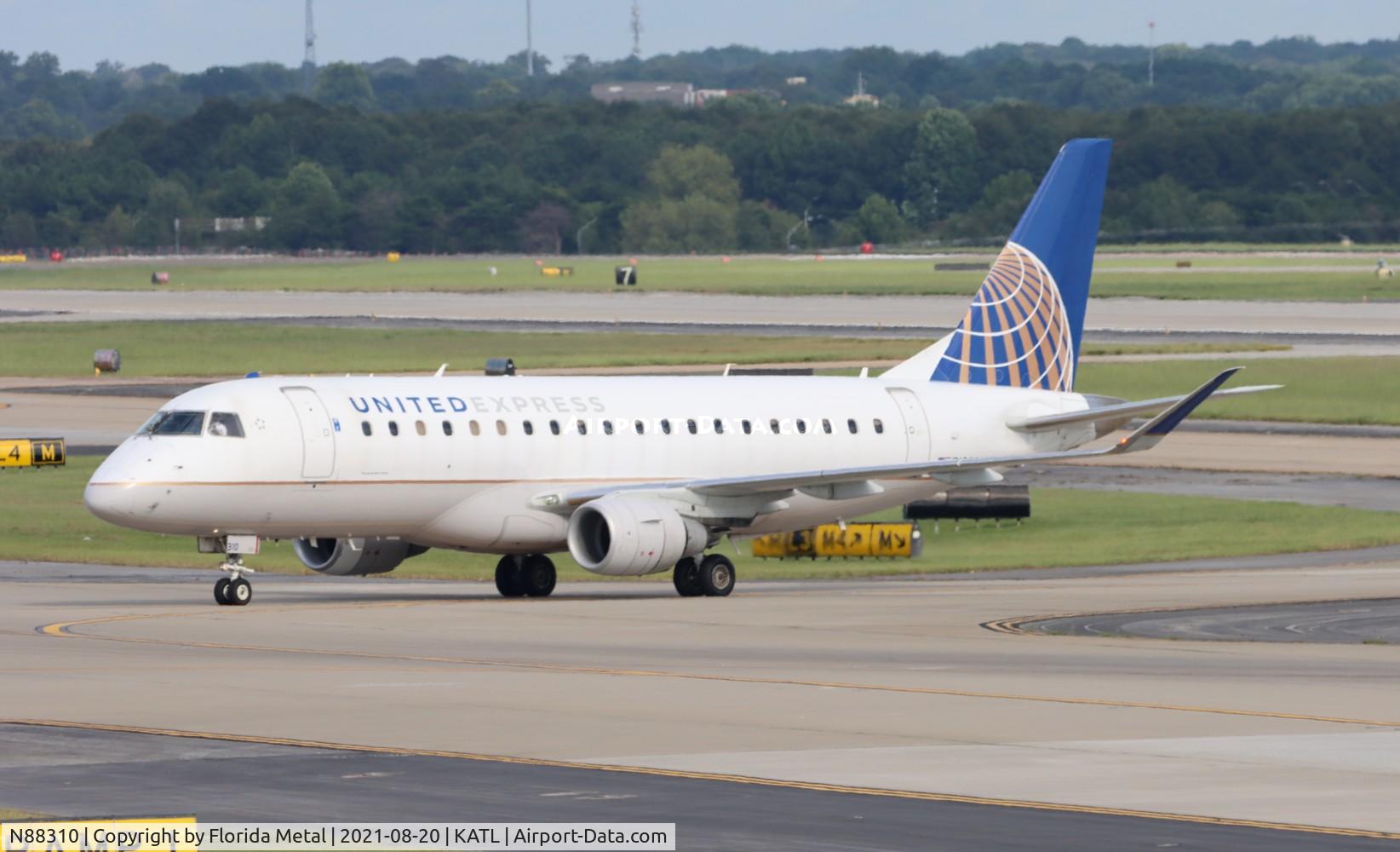 N88310, 2014 Embraer 175LR (ERJ-170-200LR) C/N 17000427, ATL 2021